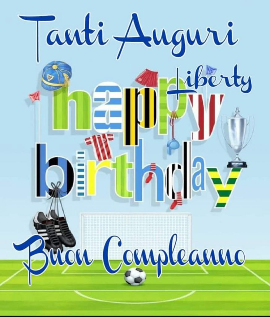 Tanti auguri, Buon compleanno. (Happy Birthday)